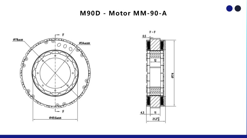 M90D - Motor MM-90-A