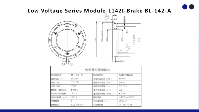 Module-L142I-Brake BL-142-A