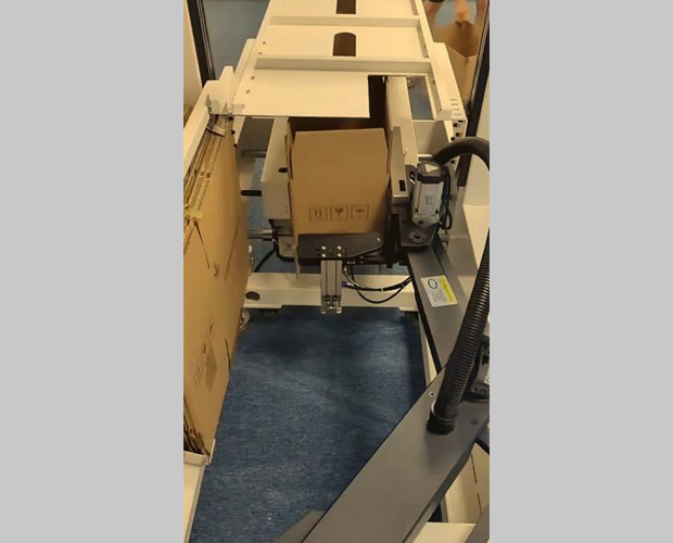 unpacking equipment