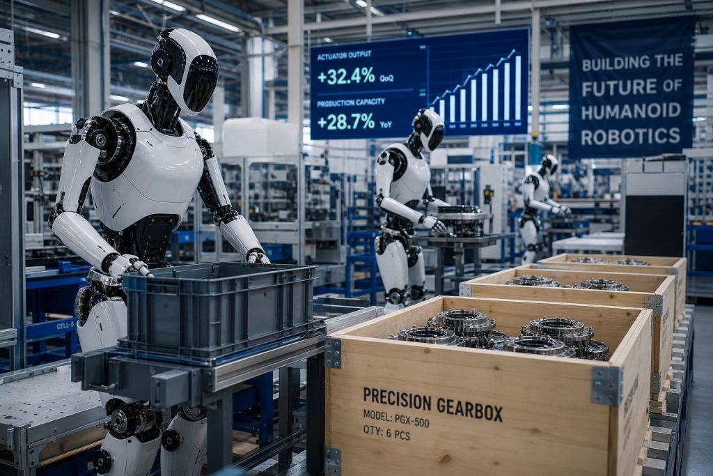 Humanoid Robot Investment Surge Creates Tailwind for Harmonic Reducer Manufacturers