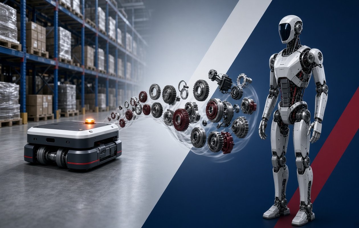 From Warehouse Robots to Humanoids: The Component Supply Story