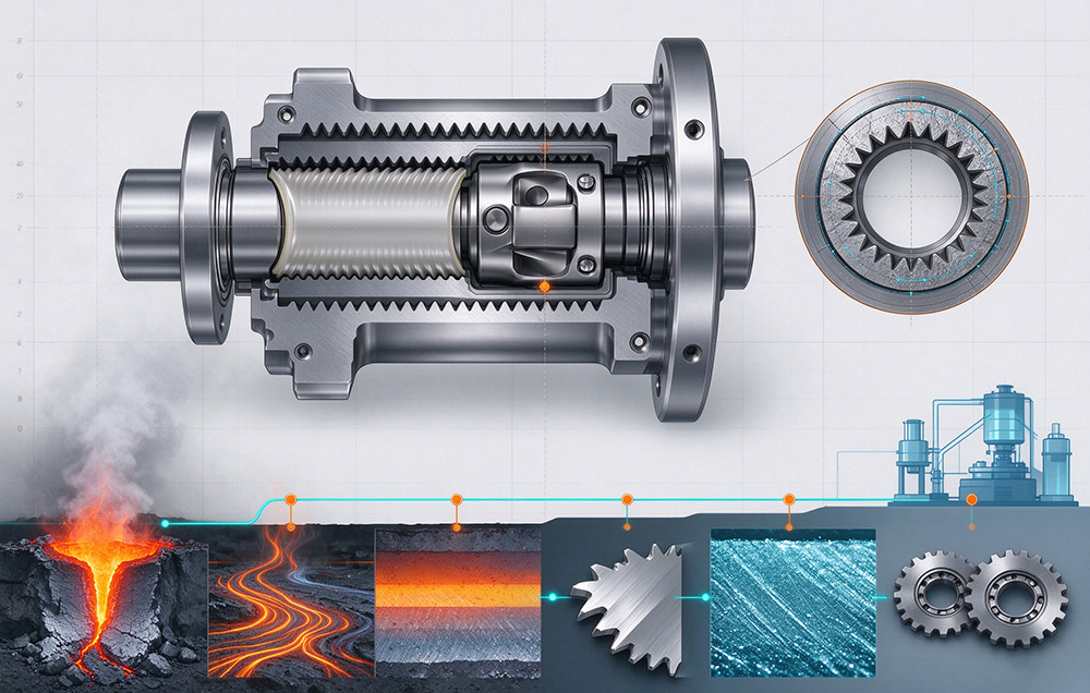 Steel Quality and Material Control in Harmonic Reducers Steel Quality and Material Control in Harmonic Reducers